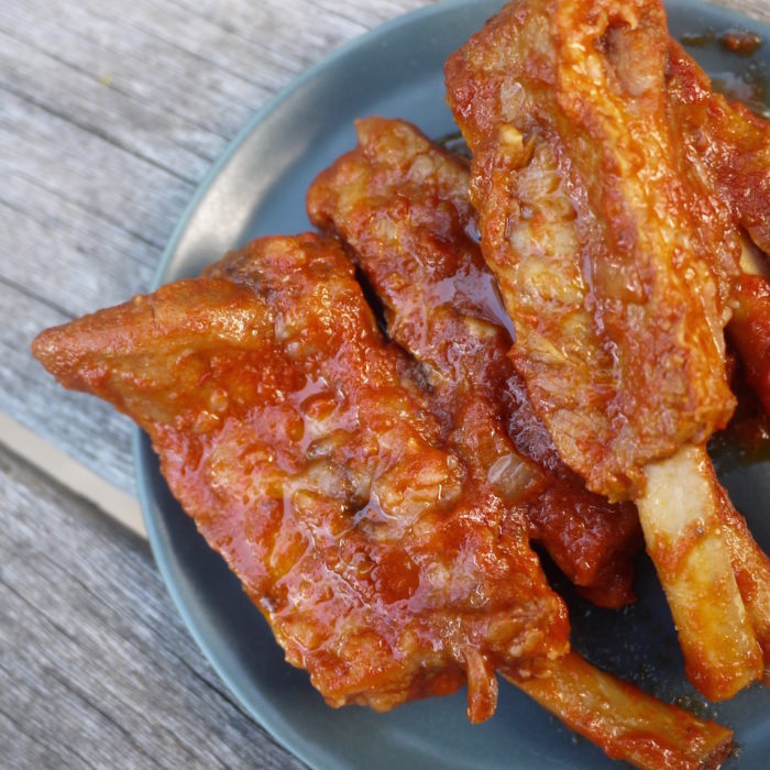Slow Cooker BBQ Pork Spare Ribs What Great Grandma Ate
