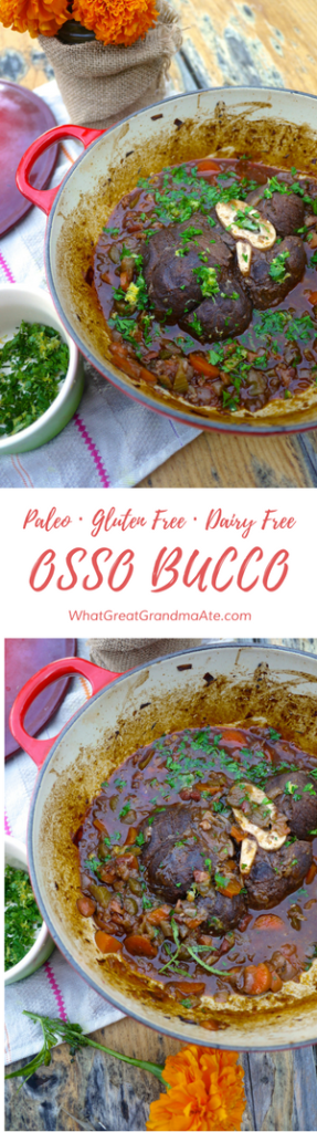 Paleo Gluten Free Dairy Free Osso Bucco