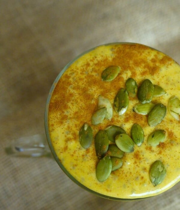 Ginger Pumpkin Pie Chia Pudding
