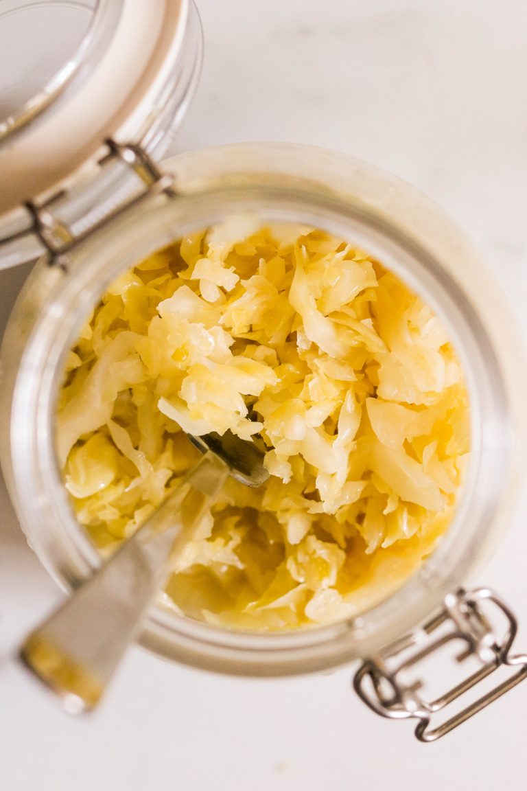 Easy Mason Jar Sauerkraut What Great Grandma Ate