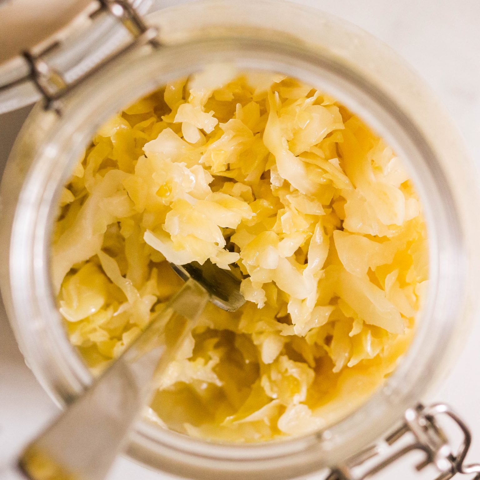 Easy Mason Jar Sauerkraut What Great Grandma Ate