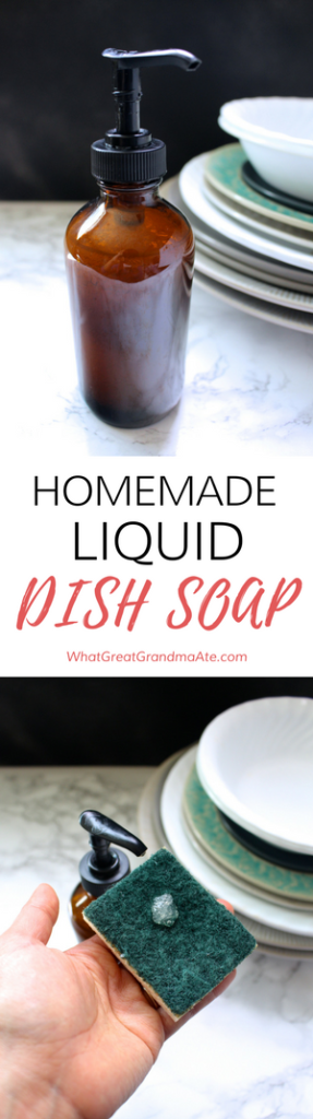 DIY Homemade Liquid Dish Soap