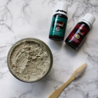 homemade clay toothpaste