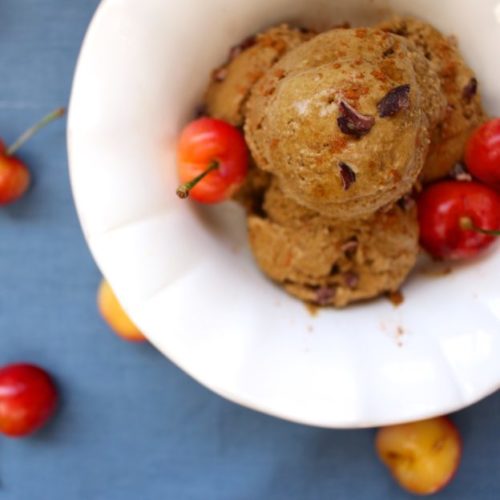 Cinnamon Ginger Molasses NoChurn Paleo Ice Cream What Great Grandma Ate