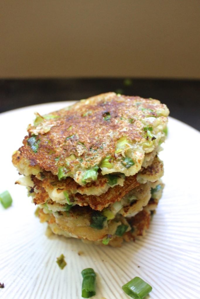 Extra Crispy Scallion Potato Pancakes » the practical kitchen