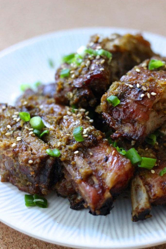 Paleo Korean Pork Ribs What Great Grandma Ate