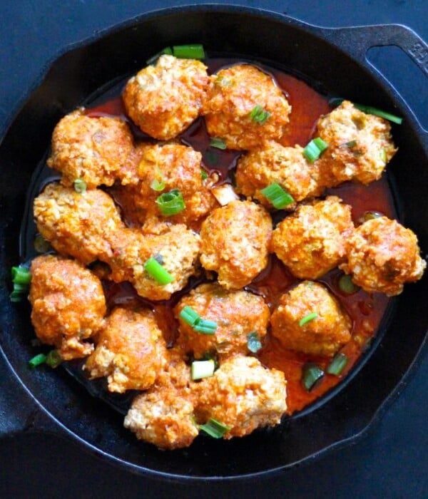 Instant Pot Buffalo Chicken Meatballs