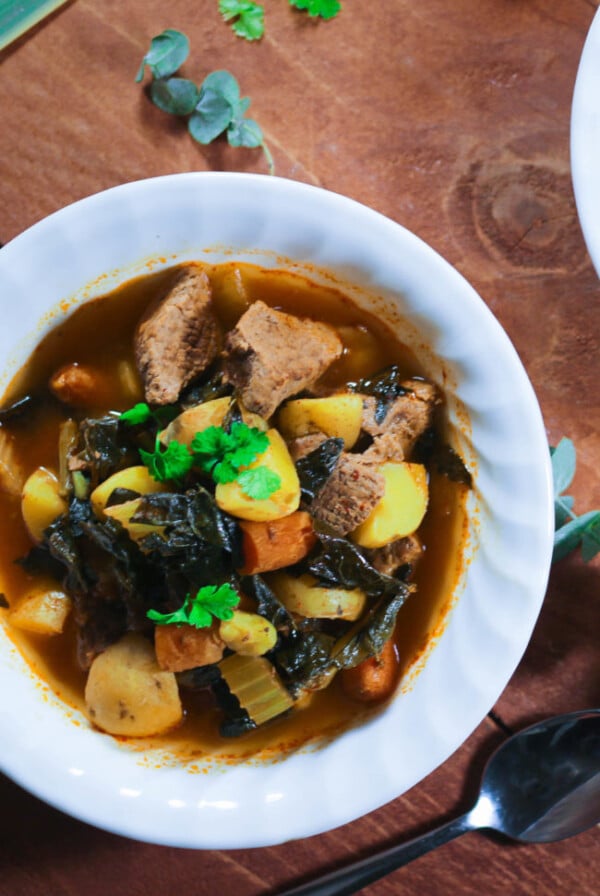 Instant Pot Spicy Beef Stew
