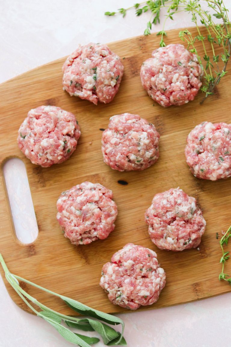 AIP Breakfast Pork Sausage (Paleo, Whole30, Keto) What Great Grandma Ate