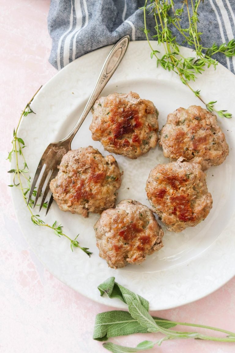 AIP Breakfast Pork Sausage (Paleo, Whole30, Keto) What Great Grandma Ate