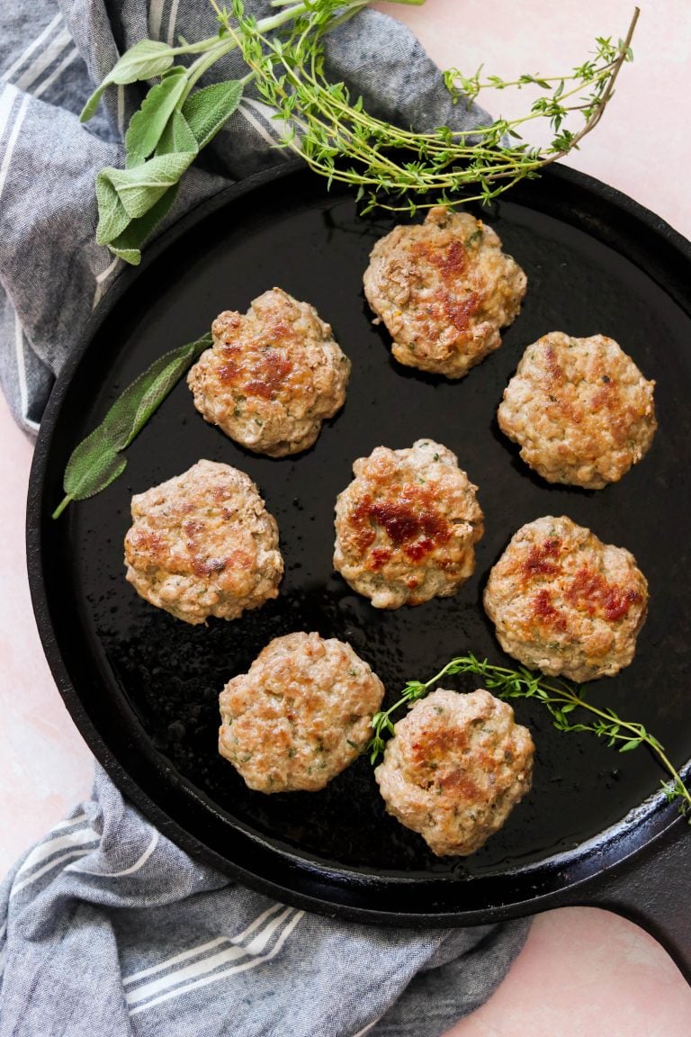 AIP Breakfast Pork Sausage (Paleo, Whole30, Keto) What Great Grandma Ate