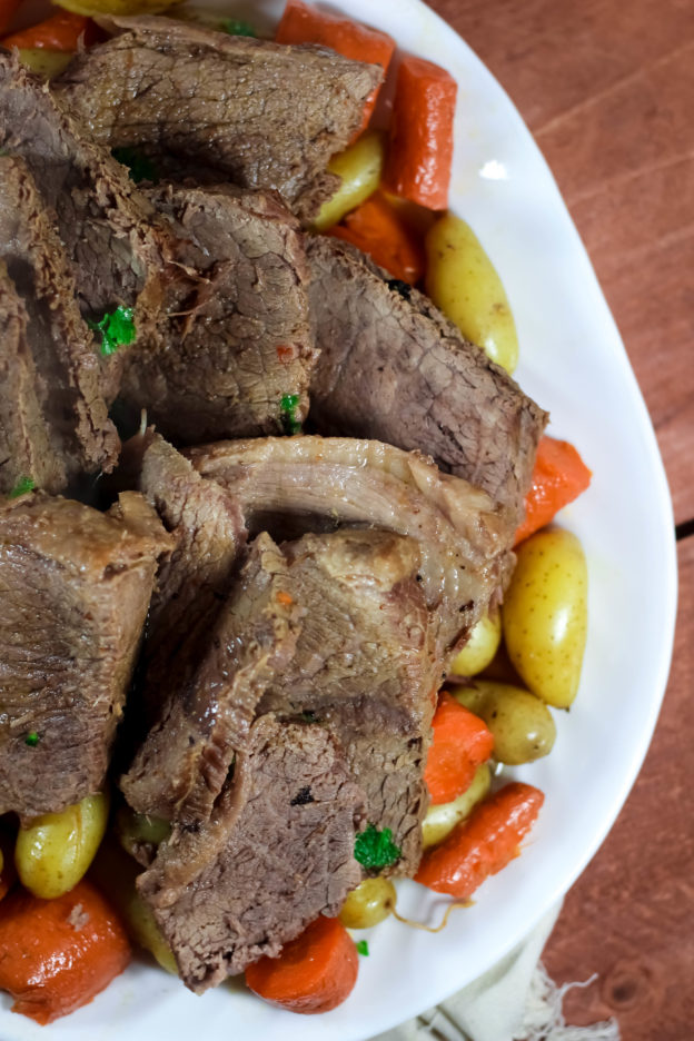 Slow Cooker Beef Roast What Great Grandma Ate