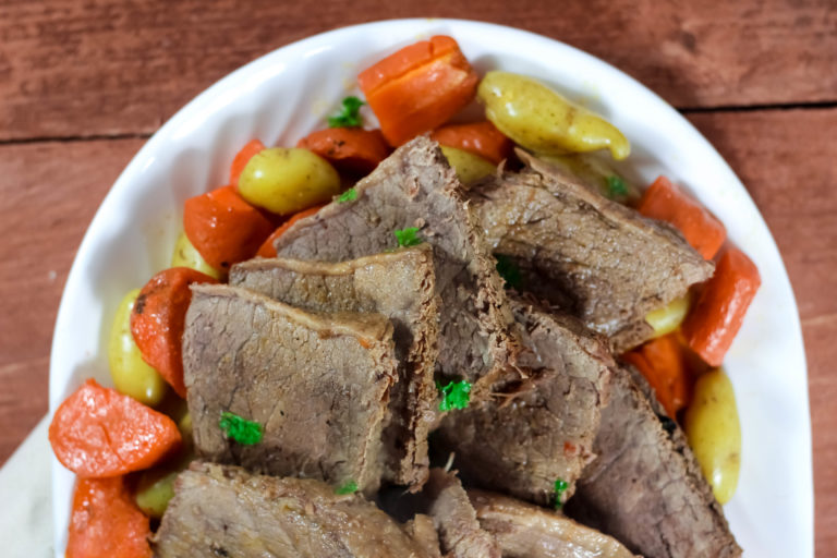 Slow Cooker Beef Roast What Great Grandma Ate