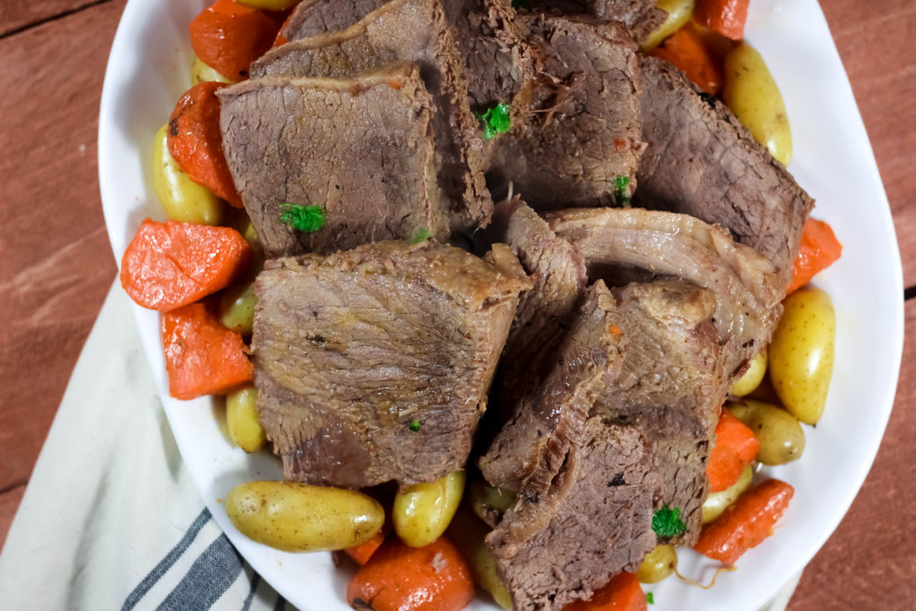 Slow Cooker Beef Roast What Great Grandma Ate