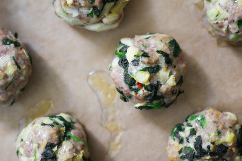 Spinach and Artichoke Meatballs What Great Grandma Ate