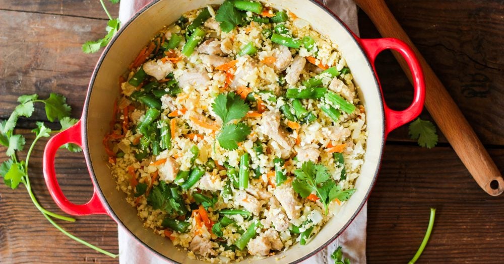 Paleo Cauliflower Pork Fried Rice What Great Grandma Ate