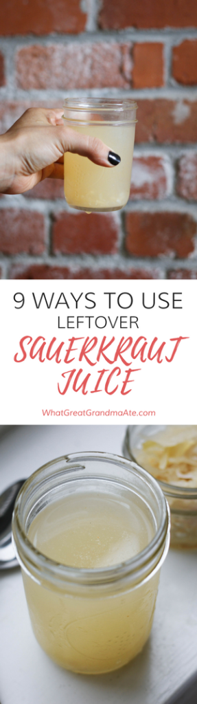 9 Ways to Use Probiotic-Rich Sauerkraut Juice