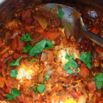 Paleo Instant Pot Eggs in Marinara Sauce