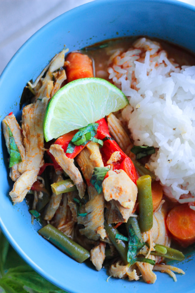 Paleo Coconut Chicken Curry Instant Pot Slow Cooker