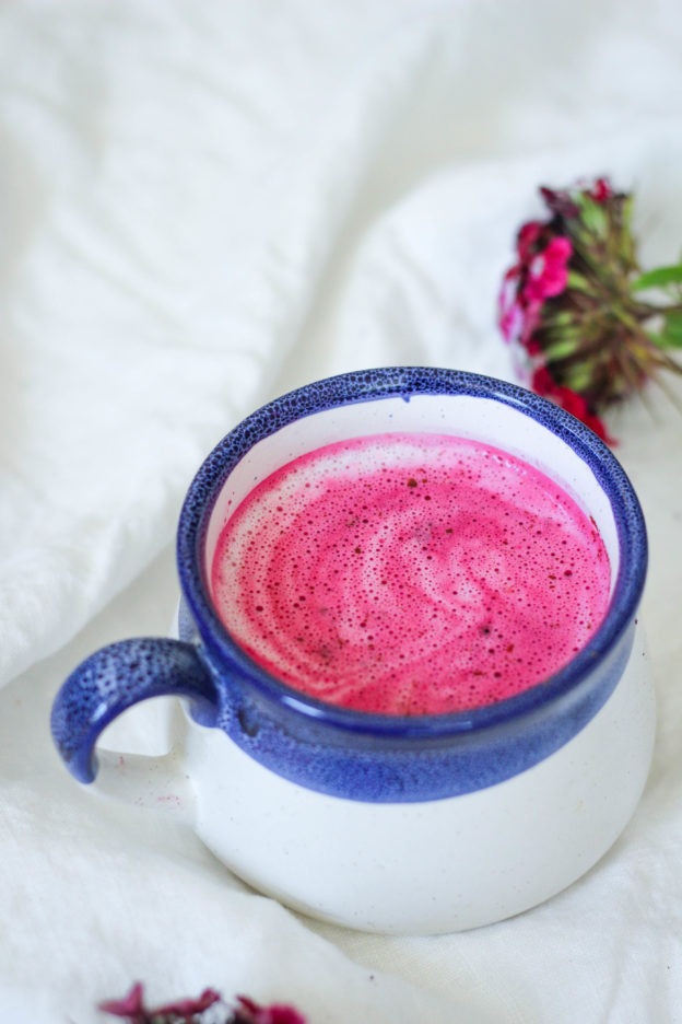 Pink Beet Latte (Paleo, Whole30, Vegan) What Great Grandma Ate