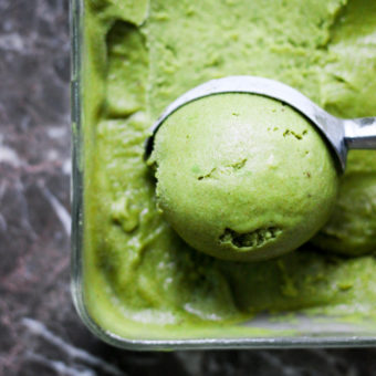 3 Ingredient Matcha Ice Cream Paleo Vegan