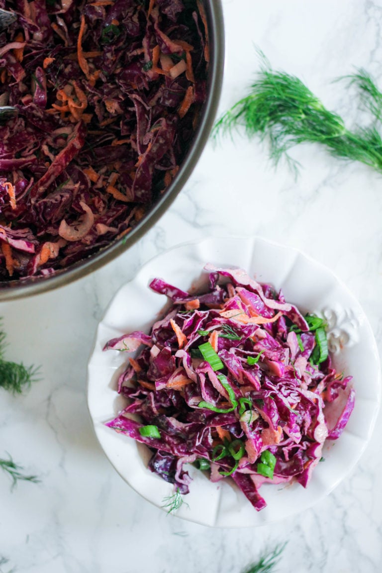 Simple Paleo Coleslaw [VIDEO] – What Great Grandma Ate