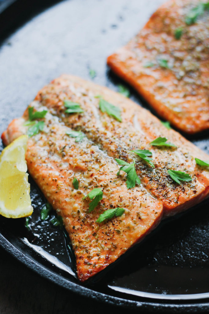 5 Minute Broiled Salmon