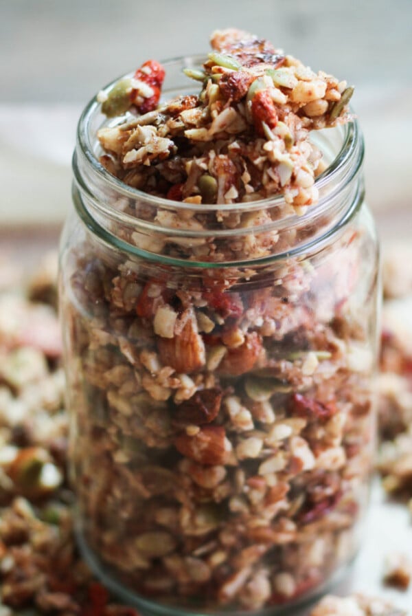 Goji Berry Paleo Granola