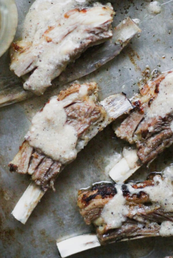 White Barbecue Sauce Paleo Instant Pot Ribs