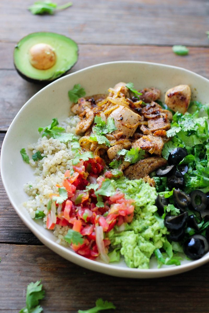 Paleo Burrito Bowl