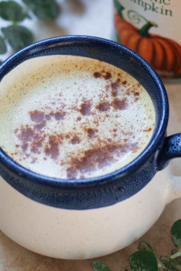 Paleo Vegan Pumpkin Spice Latte