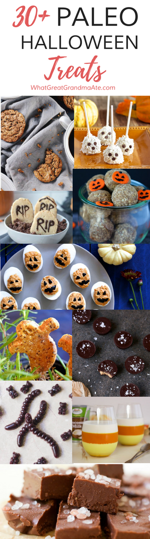 30+ Paleo Halloween Treats (Gluten Free, Dairy Free)