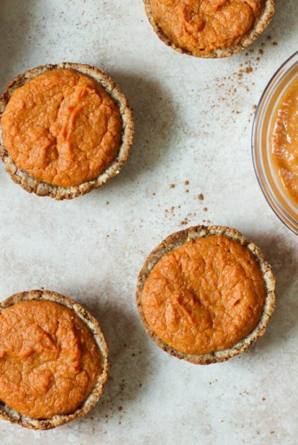 Mini Paleo Sweet Potato Tarts