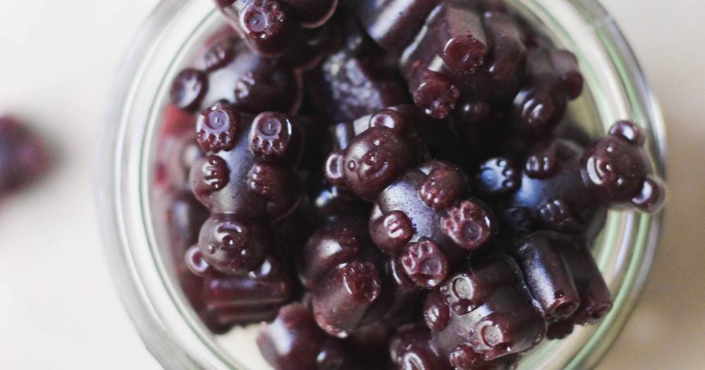 AIP & Paleo Blueberry Sour Gummies What Great Grandma Ate