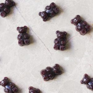 Paleo Blueberry Sour Gummies
