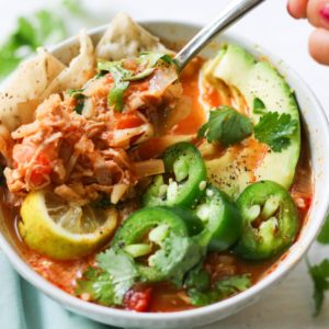 Instant Pot or Slow Cooker Paleo Buffalo Chicken Chili