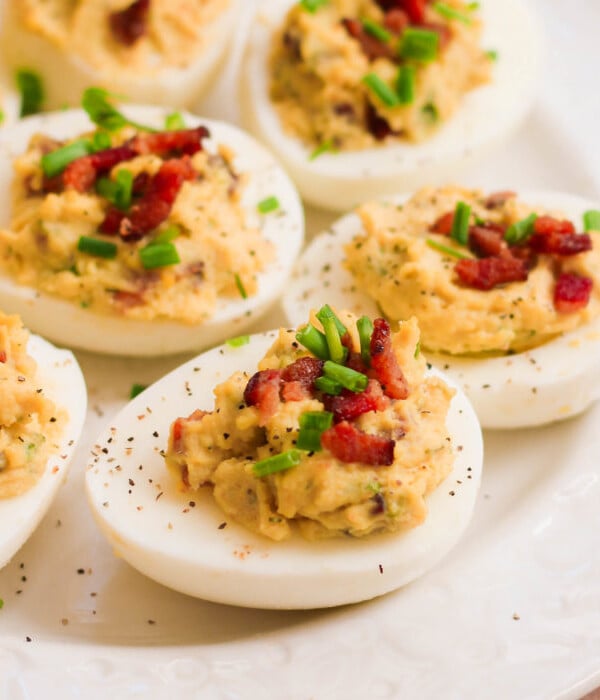 bacon ranch deviled eggs