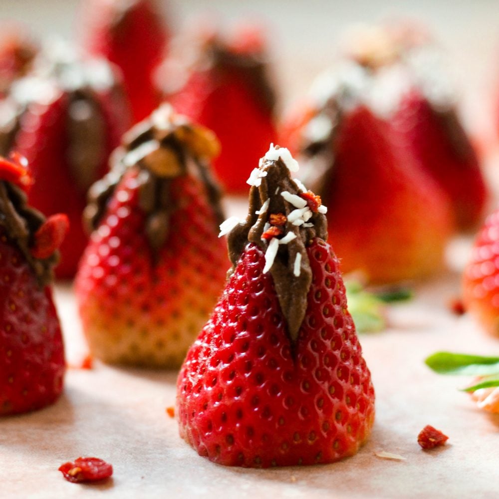 Paleo Chocolate Mousse Stuffed Strawberries What Great Grandma Ate