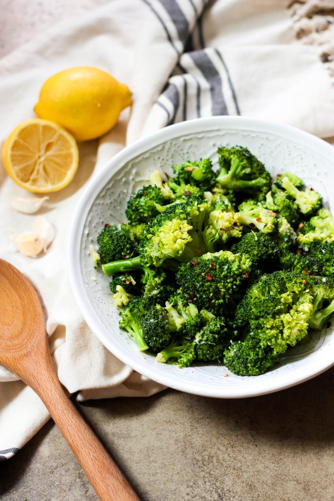 "Roasted" Garlic Lemon Paleo Instant Pot Broccoli What Great Grandma Ate