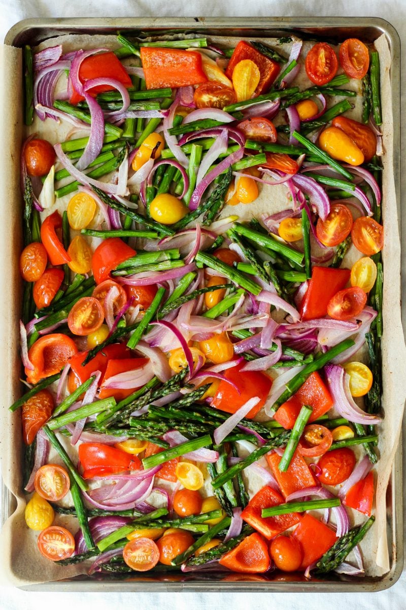 Roasted Greek Salad Paleo Whole30 Vegan