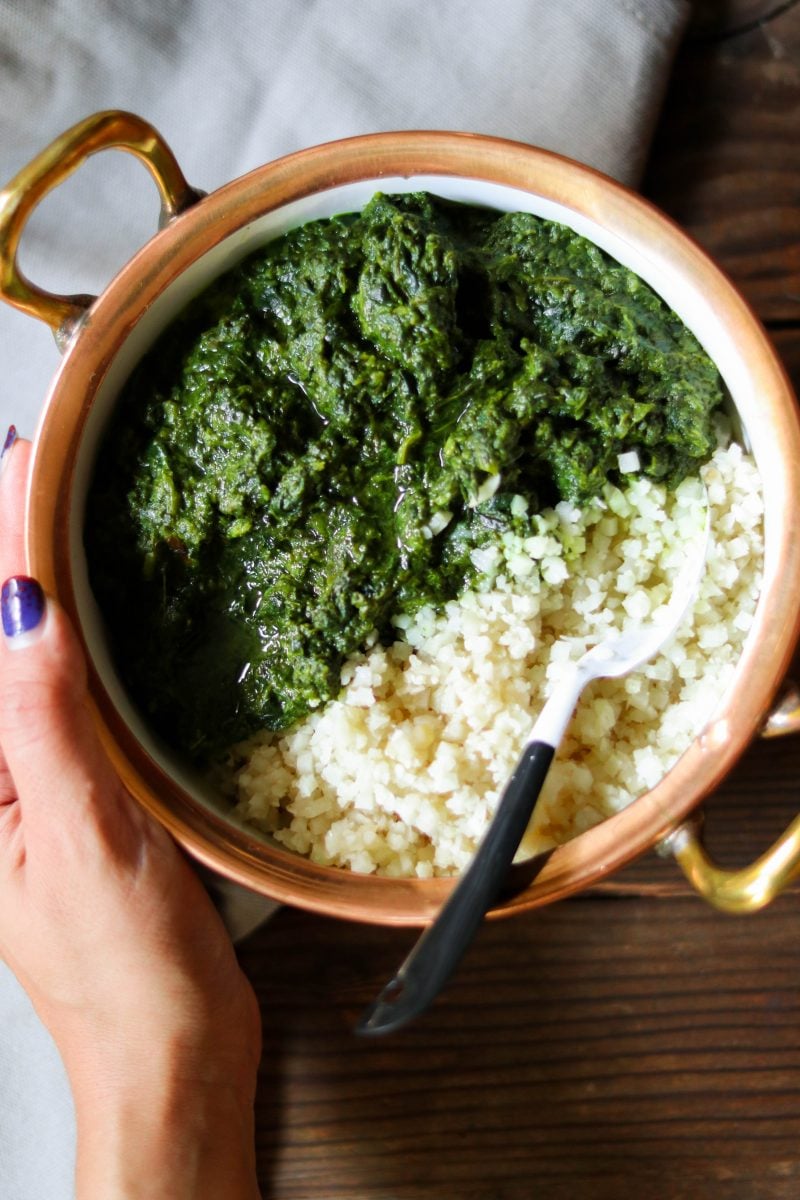 Paleo Instant Pot Saag (Whole30, Keto, Vegan Optional) – What Great ...