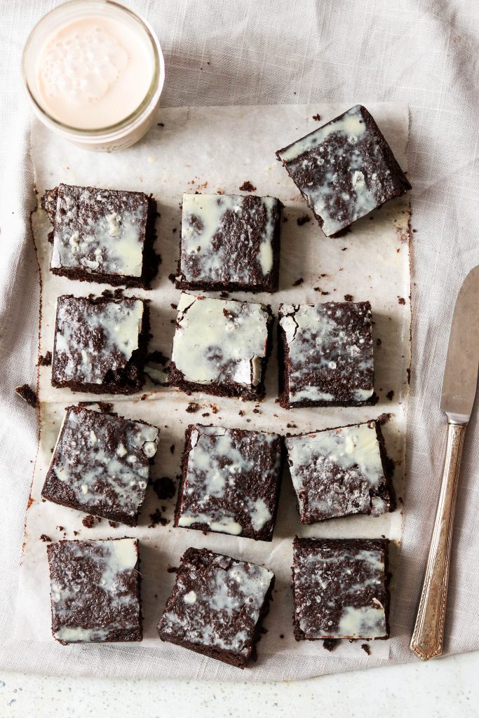 White Chocolate Glaze Paleo Brownies [VIDEO] What Great Grandma Ate