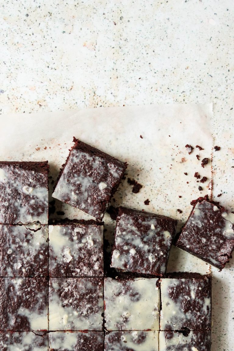 White Chocolate Glaze Paleo Brownies [VIDEO] What Great Grandma Ate