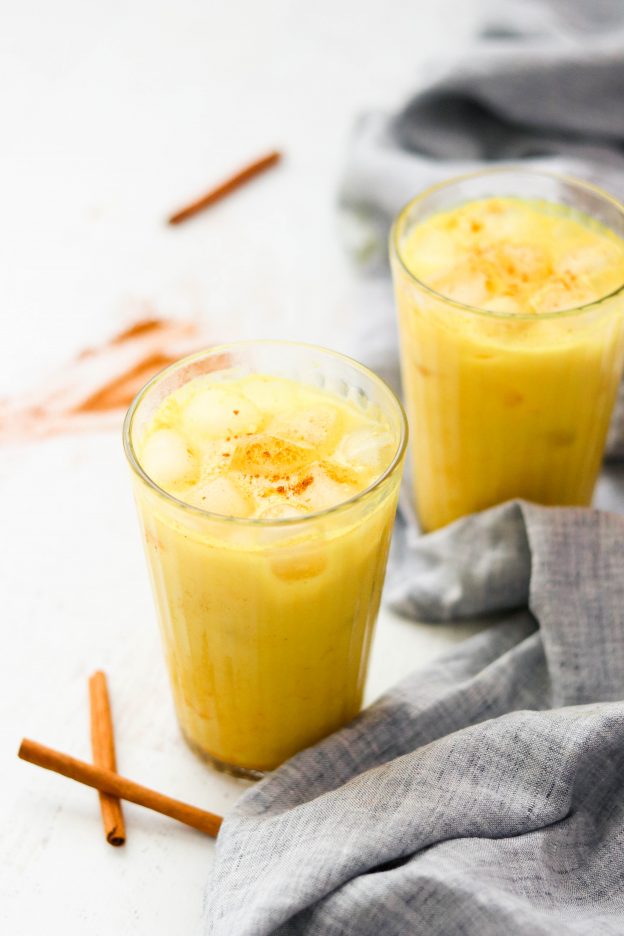 Iced Bulletproof Turmeric Latte (Paleo, Whole30, Keto) What Great