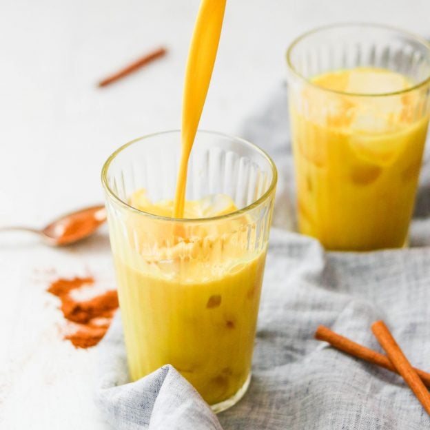 Iced Bulletproof Turmeric Latte (Paleo, Whole30, Keto) What Great