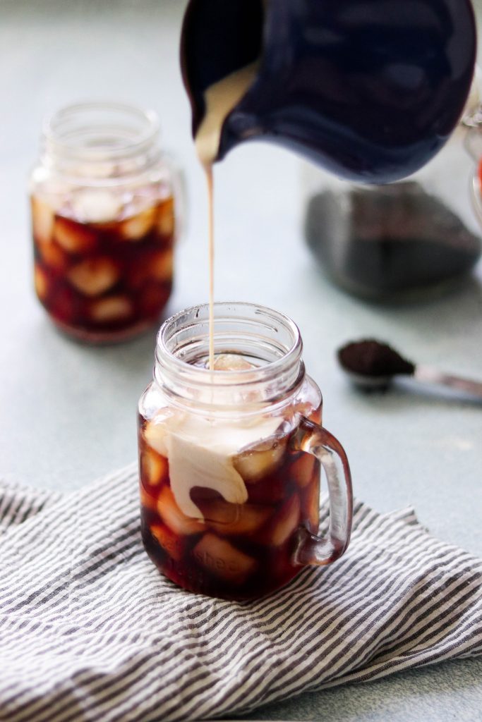 Easy Thai Iced Coffee (with Condensed Coconut Milk!)