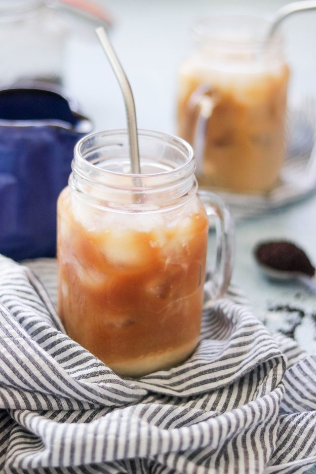 Easy Thai Iced Coffee (with Condensed Coconut Milk!)