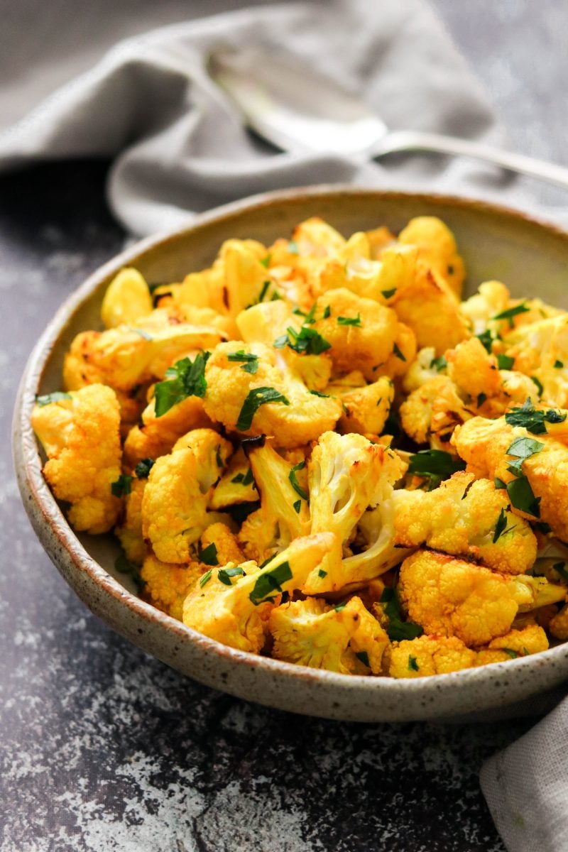 Lemon Turmeric Roasted Cauliflower (Paleo, Whole30, AIP, Keto, Vegan) What Great Grandma Ate