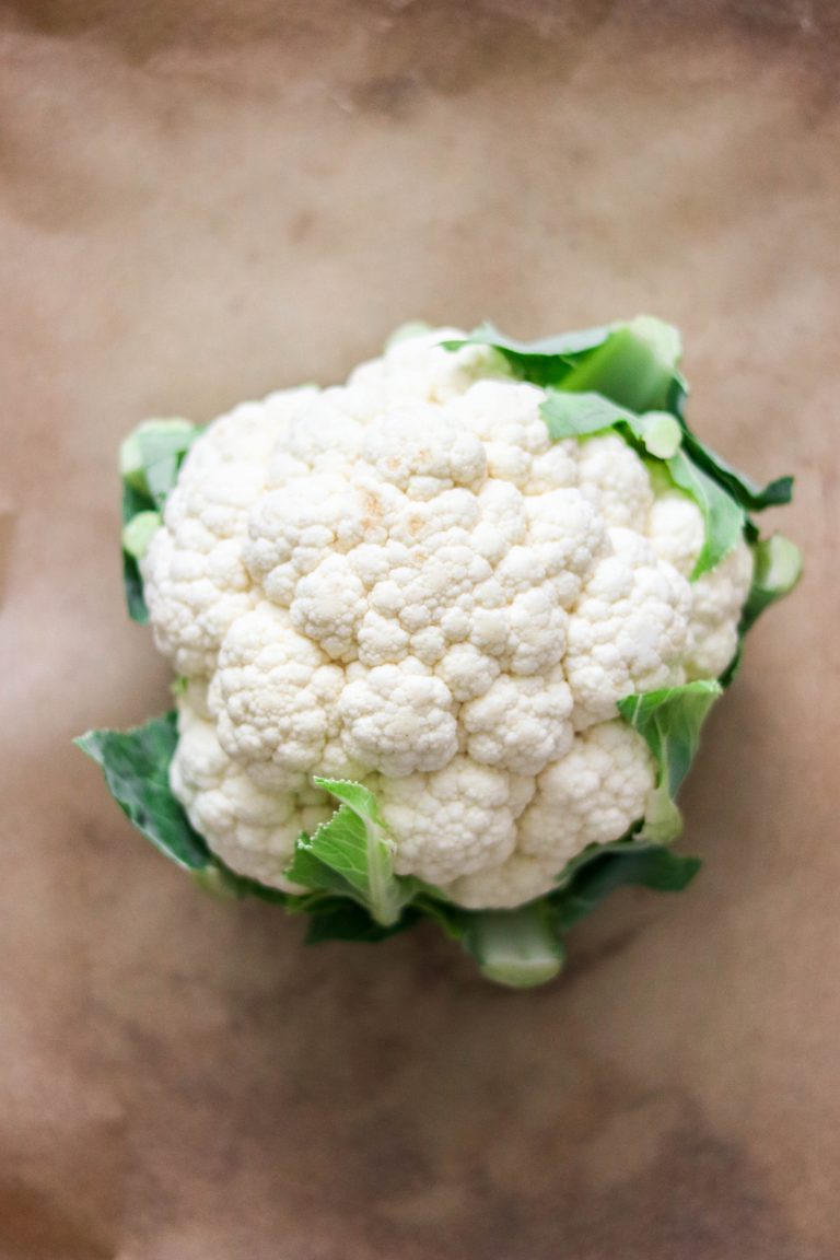 Lemon Turmeric Roasted Cauliflower (Paleo, Whole30, AIP, Keto, Vegan