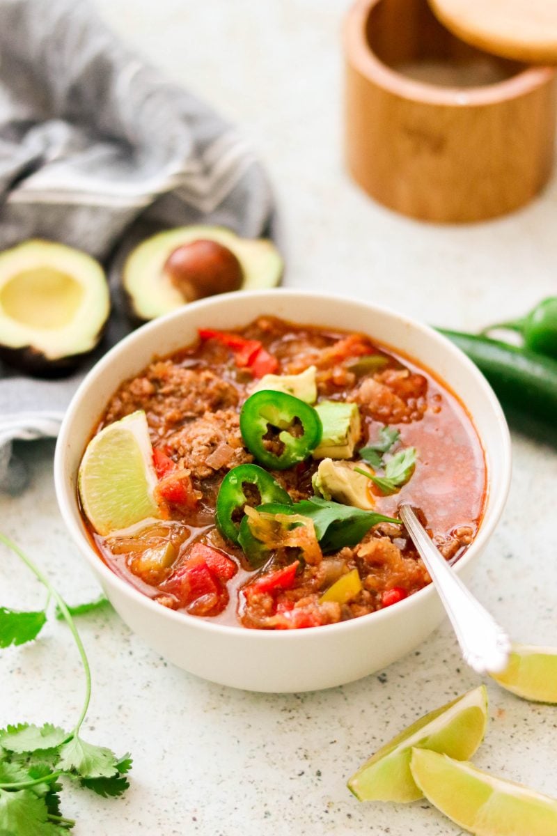 Instant Pot Whole30 Chili with Spaghetti Squash – What Great Grandma Ate